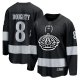 Men's Los Angeles Kings #8 Drew Doughty Black Alternate Breakaway Jersey