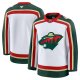 Men's Minnesota Wild White 25th Anniversary Premium Jersey