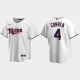 Youth Minnesota Twins #4 Carlos Correa White Replica Home MLB Jersey