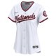 Women's Washington Nationals CJ Abrams Nike White Home Limited Player Jersey
