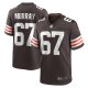 Men's Cleveland Browns Justin Murray Nike  Brown Team Game Jersey