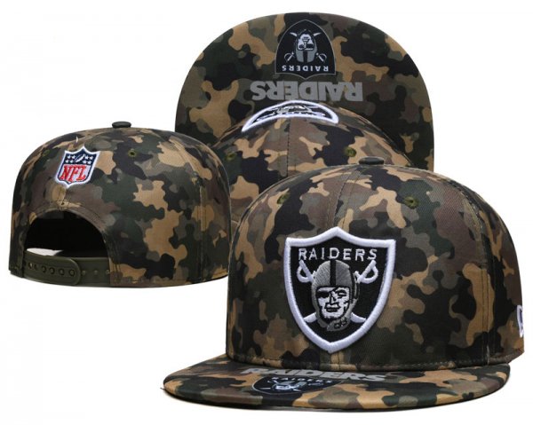 Las Vegas Raiders Camouflag Cap