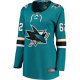 Women's San Jose Sharks Kevin Labanc Fanatics Teal Breakaway Jersey