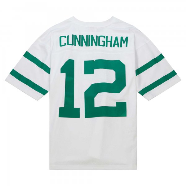 Men's Philadelphia Eagles Randall Cunningham Mitchell & Ness White Legacy Replica Jersey