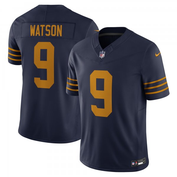 Men's Green Bay Packers #9 Christian Watson Nike Navy The 1923 Classic Vapor F.U.S.E. Limited Jersey