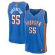 Men's Oklahoma City Thunder #55 Isaiah Hartenstein Fanatics Blue 2025 NBA Finals Fast Break Player Icon Edition Jersey
