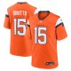 Men's Nike #15 Nik Bonitto Orange Denver Broncos Team Game Jersey