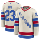 Men's New York Rangers #23 Adam Fox Fanatics Beige 2026 NHL Winter Classic Premium Jersey