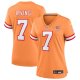 Women's Tampa Bay Buccaneers #7 Bucky Irving Nike Creamsicle 50th Season Game Jersey