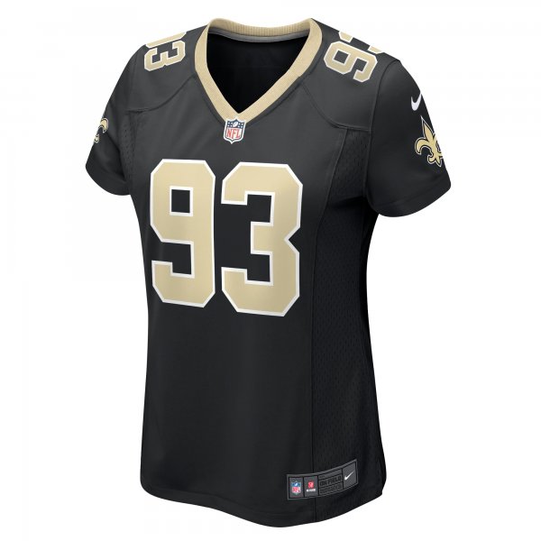 Women's New Orleans Saints Nathan Shepherd Nike Black Game Jersey