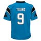 Youth Carolina Panthers Bryce Young Nike Blue Game Jersey