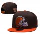 Cleveland Browns Brown and Orange Cap
