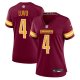 Women's Nike #4 Frankie Luvu Burgundy Washington Commanders Team Game Jersey