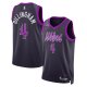 Men's Unisex Minnesota Timberwolves #4 Rob Dillingham Nike Purple 2025/26 Swingman City Edition Jersey