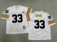Men's Pittsburgh Steelers #33 Merril Hoge White Jersey