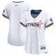 Women's Houston Astros Nike Women's 2025 City Connect Limited White Jersey