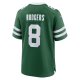 Men's New York Jets Aaron Rodgers Nike Legacy Green Game Jersey