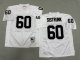 Men's Las Vegas Raiders #60 Otis Sistrunk White Mitchell & Ness Jersey