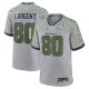Men's #80 Steve Largent Seattle Seahawks Nike 2025 Rivalries Collection Retired Player Game Wolf Gray Jersey
