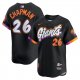 Men's #26 Matt Chapman San Francisco Giants Nike 2025 City Connect Limited Anthracite Jersey