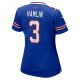 Women's Buffalo Bills Damar Hamlin Nike Royal Game Jersey