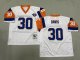 Men's Denver Broncos #30 Terrell Davis White Mitchell & Ness Jersey
