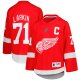 Youth Detroit Red Wings #71 Dylan Larkin Red Home Replica Player Jersey