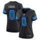 Women's Detroit Lions #0 Jahmyr Gibbs Nike Black 2nd Alternate Game Player Jersey