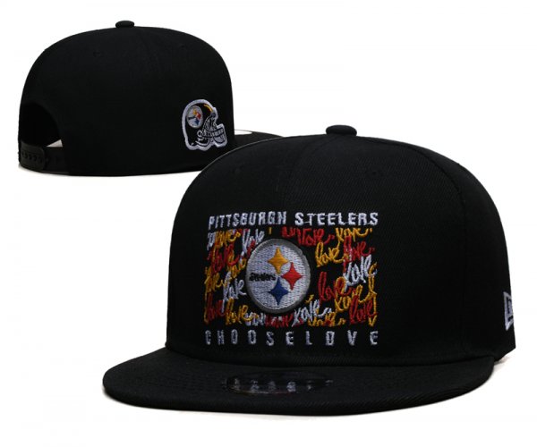 Pittsburgh Steelers Black Cap