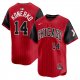 Men's Chicago White Sox #14 Paul Konerko Nike Red/Black 2025 City Connect Retired Player Jersey