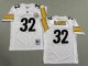 Men's Pittsburgh Steelers #32 Franco Harris White Jersey