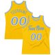 Men's Custom Gold Light Blue-White Authentic Throwback Basketball Jersey