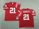 Men's #21 Deion Sanders San Francisco 49ers Red Jersey